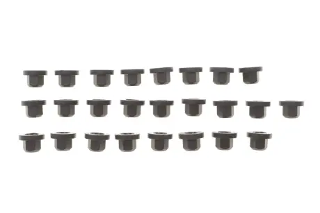 Гайка пластикова (к-кт 25шт) для кріплення деталей кузова BMW/MB (чорна) FA1 10-10005.25