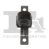 FISCHER VW кронштейн глушника (мат. EPDM) AUDI, SEAT, SKODA FA1 113-744 (фото 1)