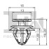 Кліпса кріплення обшивки (к-кт 5шт) Audi/Citroen/Peugeot/Renault/Skoda/VW/Volvo FA1 11-40045.5 (фото 2)