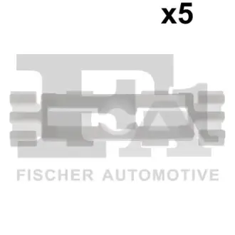 Кліпса кріплення накладки порога (к-кт 5шт) VW Caddy II 95-04 FA1 11-40057.5