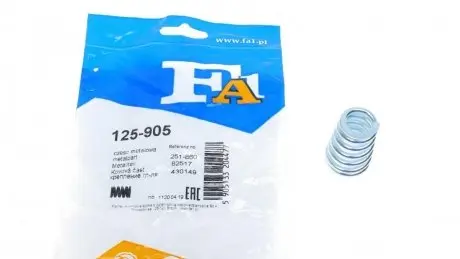 Пружина OPEL выхл.сист. FA1 125-905