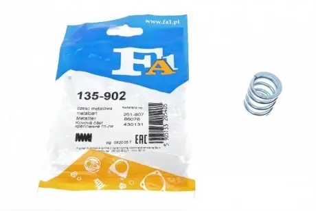 Пружина стискання FA1 135-902