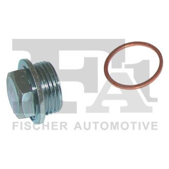 FISCHER К-т пробка поддона (слив масла)M22*1,5 L=9mm OAS-069+шайба 696.590 (22*26*1,5) FIAT FA1 269.750.011