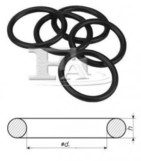 Кольцо резиновое FA1 602.990.100 (фото 1)
