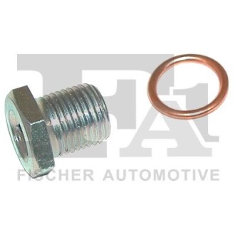 FISCHER К-т пробка поддона (слив масла) M16X1,5 L=16,5mm OAS 005+шайба 968.330 CITROEN,PEUGEOT,RENAULT FA1 732.120.011