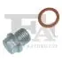 FISCHER OAS018 Масляная пробка + шайба M14x1,5 L=12 Saab, Cu 14x20x1,5 , DIN 9 862.368.011