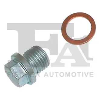 FISCHER OAS018 Масляная пробка + шайба M14x1,5 L=12 Saab, Cu 14x20x1,5, DIN 9 FA1 862.368.011