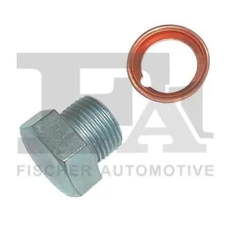 FISCHER OAS031 Масляная пробка + шайба 3/8&quot; L=10 Nissan Cu 16x22x2 FA1 862.369.011