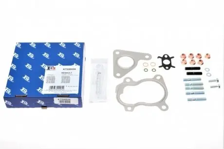 Монтажный комплект, компрессор турбонаддува OPEL/RENAULT F9Q (Fisher) FA1 KT220025
