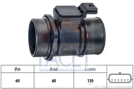 Витратомір повітря FACET 10.1388