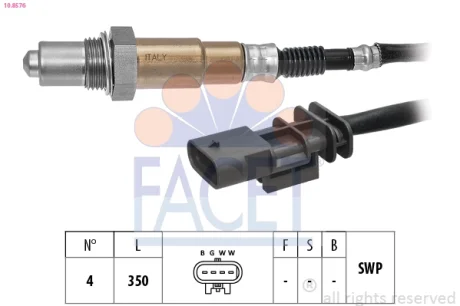 Лямбда-зонд FACET 10.8576