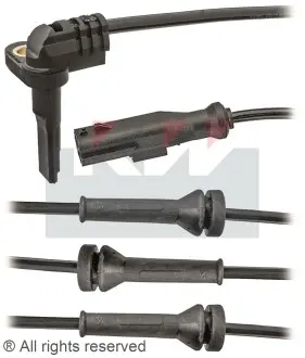 Датчик ABS Dacia DUSTER/Renault FLUENCE, MEGANE III, SCENIC III 08- перед Л/Пр FACET 21.0102