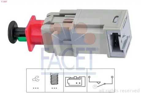 Включатель стоп-сигналов FACET 7.1207