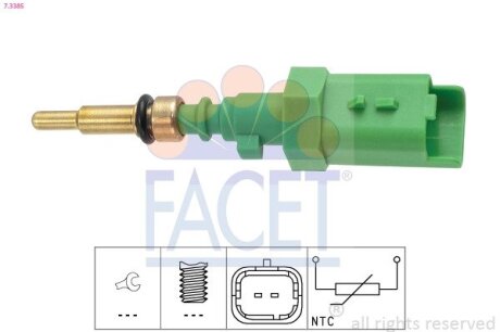 Датчик температуры охлаждающей жидкости FACET 7.3385