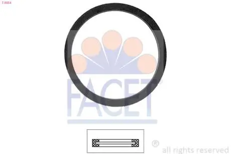 Прокладка термостату FACET 7.9554