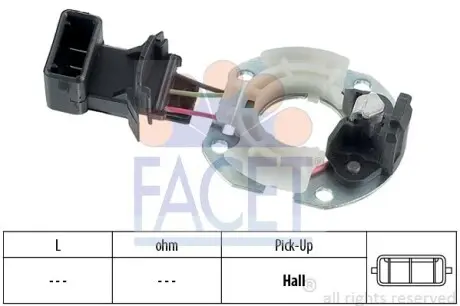 Датчик системы зажигания FACET 8.2723