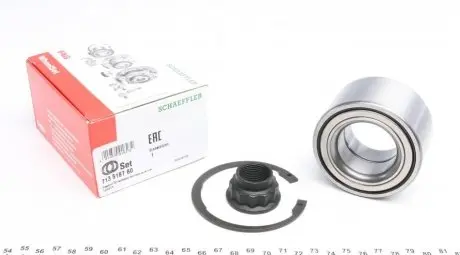 Подшипник ступицы FAG 713 6187 80