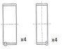 Вкладиши шатунні STD Psa 2.0HDI DW10A/B FAI AutoParts BB2069-STD (фото 1)