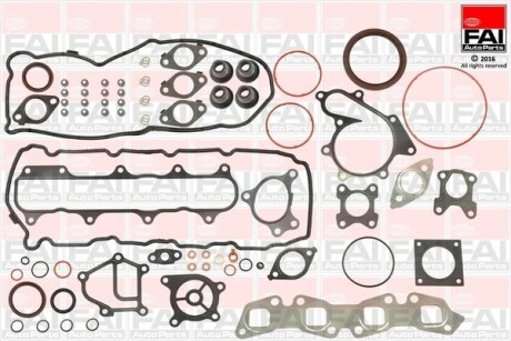 FAI NISSAN Комплект прокладок двигуна PICK UP 2.5 Di 02- FAI AutoParts FS2239NH