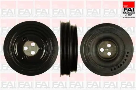 Шкiв колінвала Citroen Jumper/Peugeot Boxer 2.2HDi/2.2TDCi 06- FAI AutoParts FVD1009