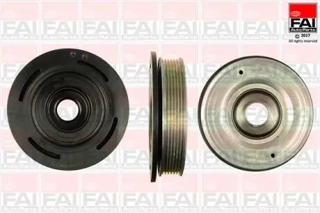 FAI RENAULT Шкив коленвала Laguna,Espace,,Master,Trafic FAI AutoParts FVD1016