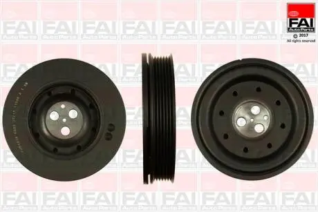 Шкив коленвала Mondeo 01- FAI AutoParts FVD1018