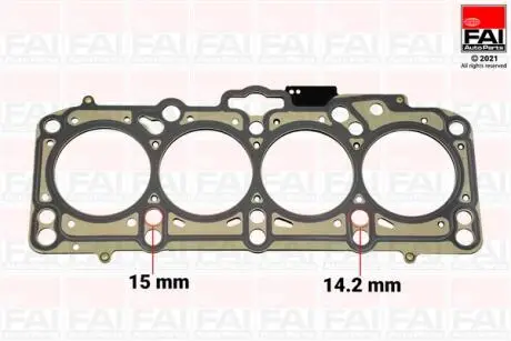 Прокладка Г/Б Audi/VW 1.9SDI/TDI AHF/AGR MLS MOT- 2! 1.63MM FAI AutoParts HG1012A