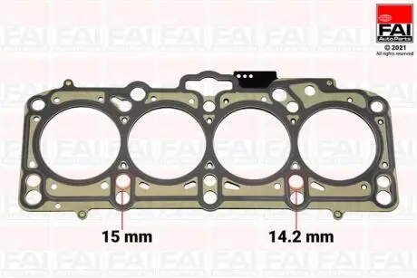 Прокладка Г/Б VW Golf/Jetta/Passat 1.9TDI AJM/ASZ 3! FAI AutoParts HG1012B