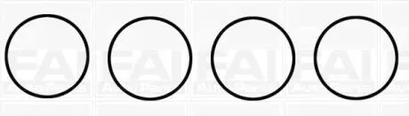 FAI CITROEN Прокладка (к-кт 4шт.!) вускного кол.Berlingo,C3/4/5,DS,Mini,Peugeot 1.4VTi, 1.6VTi FAI AutoParts IM1460K