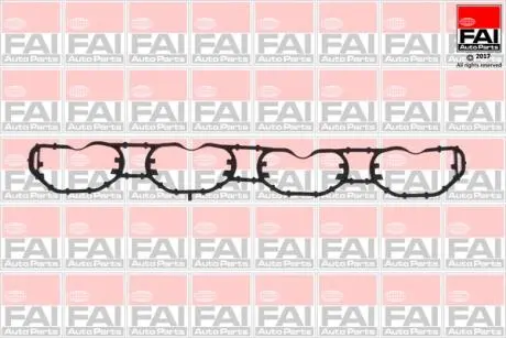 FAI Прокладка впускного коллектора AUDI A4 1.8TFSI FAI AutoParts IM1664