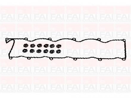 FAI FORD Прокладка крышки головки цилиндра RANGER 2.5 D 99-02, MAZDA B-SERIE (UN) 2.5 D 99-06 FAI AutoParts RC1804S