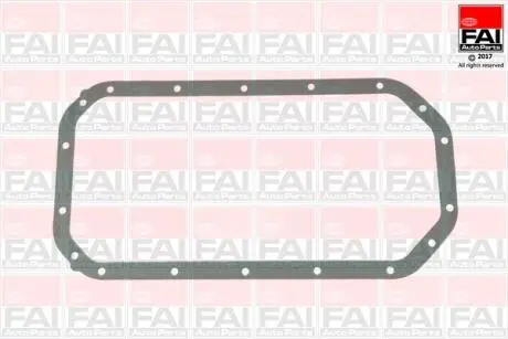 Прокладка піддона картера Isuzu/Opel 1,7D FAI AutoParts SG619