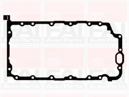 Прокладка пiддона Opel Astra G 2,0DTi 98-/Omega B 2.0 00- FAI AutoParts SG863