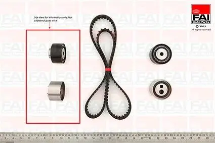 Комплект ремня ГРМ FAI AutoParts TBK110