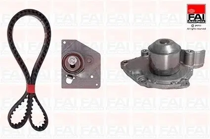 Комплект ремня ГРМ + водяной насос FAI AutoParts TBK356-6327