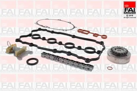FAI VW К-кт цепи ГРМ Audi A3,Golf V,Passat,Touran,Skoda Octavia II 2.0FSI FAI AutoParts TCK126VVT