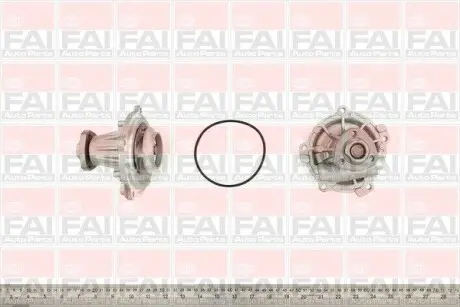 Водяной насос FAI AutoParts WP6104