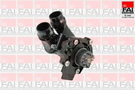 Водяная помпа с корпусом + термостат FAI AutoParts WP6502BH