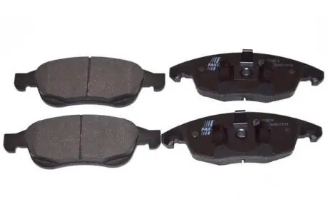 Колодки тормозные передние комплект CITROEN BERLINGO 96-18, PEUGEOT PARTNER 08-н.в. FAST FT29514