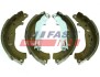 Тормозные колодки зад барабанные 05- fiat doblo 00-09 FAST FT30069 (фото 1)