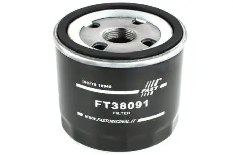 Фильтр масляный DACIA Sandero 13-н.в., DOKKER 12-н.в., LODGY 12-н.в., LOGAN 13-н.в. FAST FT38091