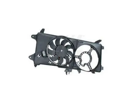 Диффузор с одним вентилятором радиатора 1.3mjtd/1.9mjtd fiat doblo 00-09; FAST FT56150