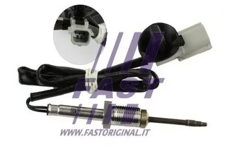 Датчик температуры выпускных газов Opel Movano 2.3CDTI 10-/Renault Master III 2.3dCi 10- FAST FT80222