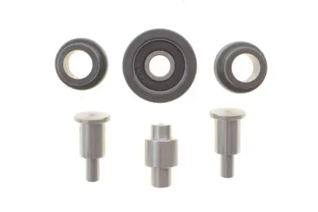 Ролик боковой двери нижний ремкомплект без кронштейнов citroen jumpy 95-07; fiat scudo 95-07; FAST FT95554