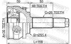 ШРУС ЗОВНІШНІЙ 30X55.4X26, CHERY FEBEST 1510-004A48 (фото 2)