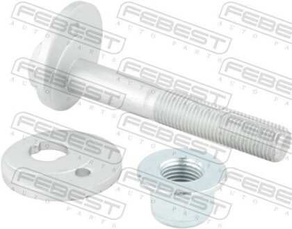 Repair kit, camber adjusting eccentric bolt ford mondeo cng 2014- eu FEBEST 2129-006KIT (фото 1)