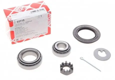 Комплект заднего подшипника ступицы (полный) FEBI BILSTEIN 03115
