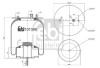 Пневмоподушка FEBI BILSTEIN 101345 (фото 1)