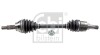 FEBI FORD піввісь ліва Fusion 1.4/1.6 -12, Fiesta 1.25/1.6 -08 FEBI BILSTEIN 182024 (фото 1)