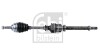 Піввісь Renault Clio 1.2/2.0/1.5 dCi/1.9 D 04- (R) (23x26x865) (+ABS) FEBI BILSTEIN 186591 (фото 1)